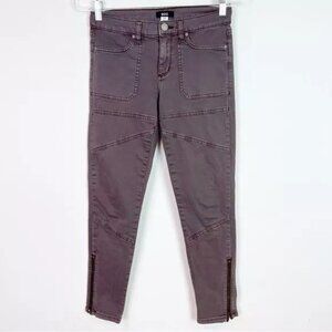 BDG Zip Ankle Cargo Pocket Casual Skinny Pants/ Size: 24
